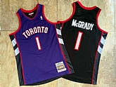 Raptors 1 Tracy McGrady Purple Black 1999-00 Hardwood Classics Jersey,baseball caps,new era cap wholesale,wholesale hats